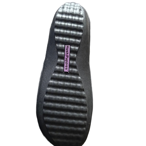 Y2K Hush Puppies Black Leather Flats – US 7 - Picture 8 of 9